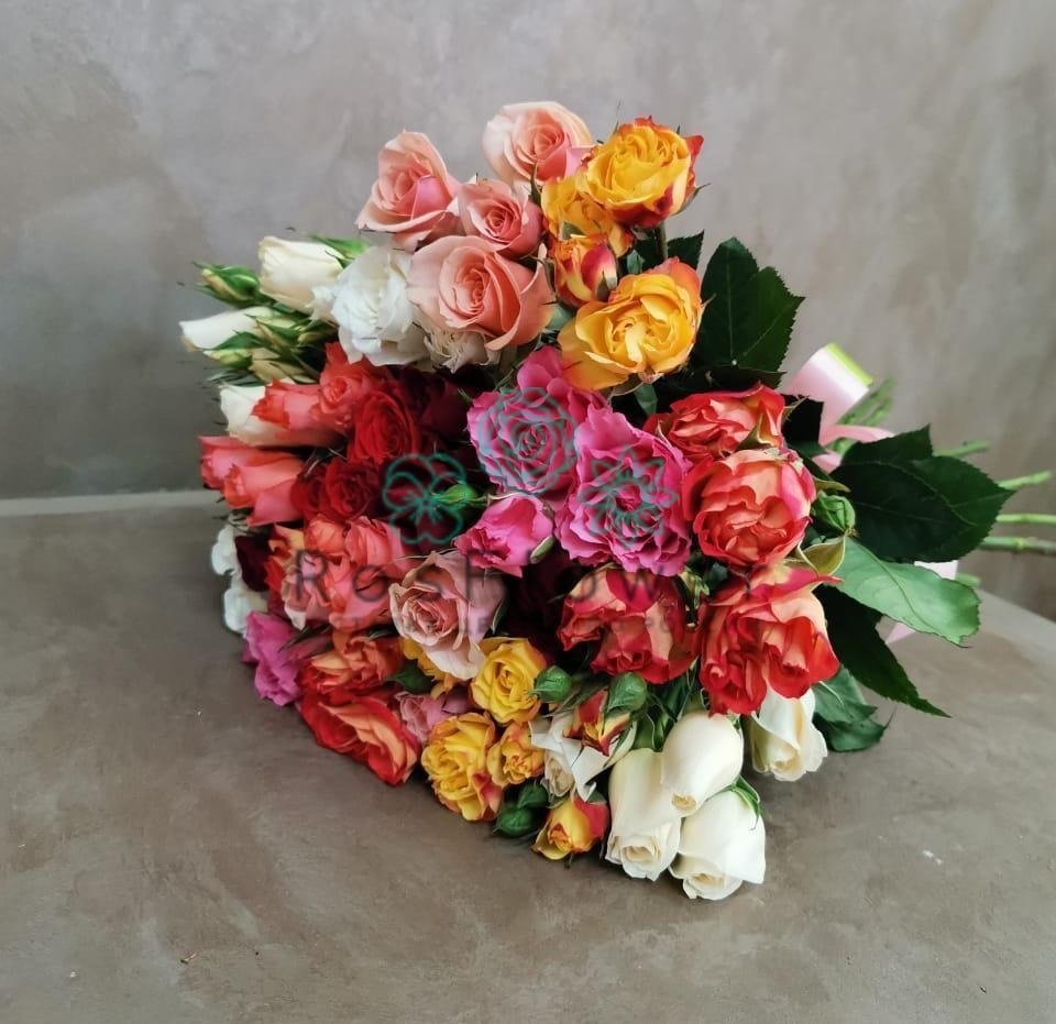 Букет цветов из: Розы в Старое