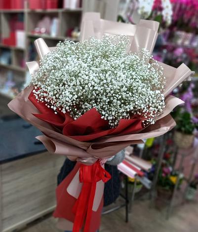 Букет цветов из: Гипсофила в Старое