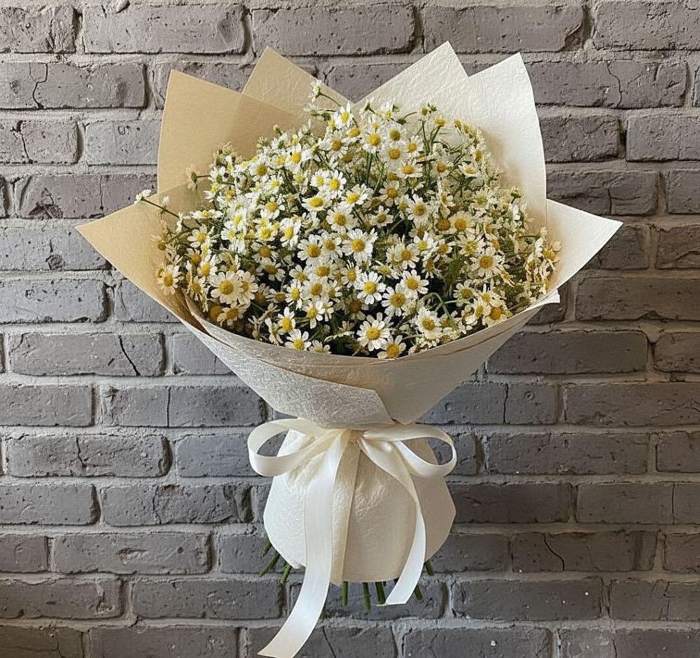 Букет цветов из: Ромашки в Старое