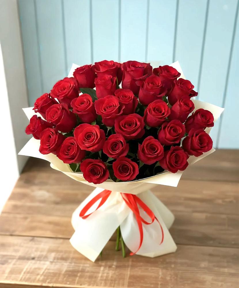 Букет 29 Красных роз в Старое