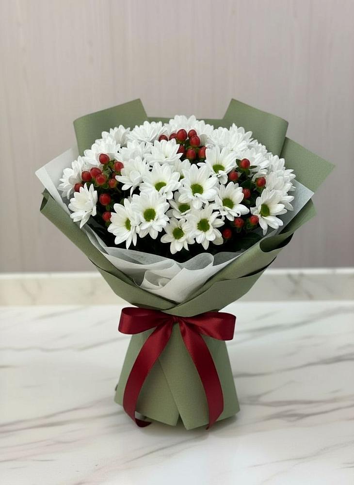 Букет цветов из: Хризантемы в Старое