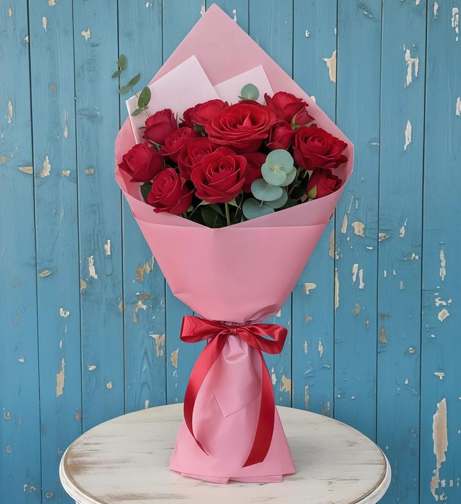 Букет цветов из: Розы в Старое