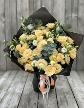 Букет цветов из:  Розы и Лизиантусы #REPLACE_PRED# Старое