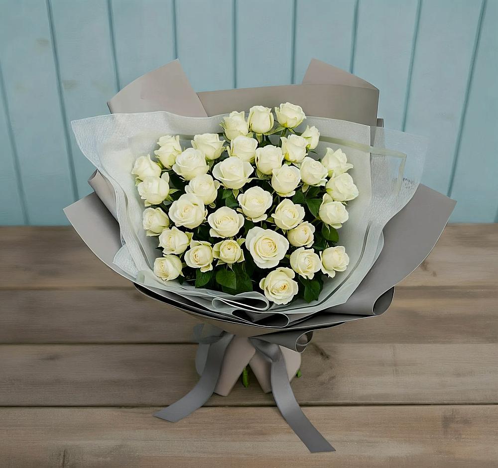 Букет Белоснежная нежность в Старое