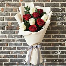 Букет цветов из:  Розы в Старое