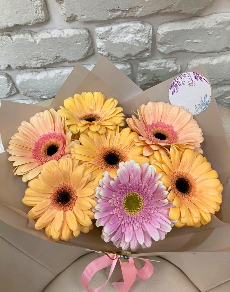 Букет цветов из: Герберы в Старое