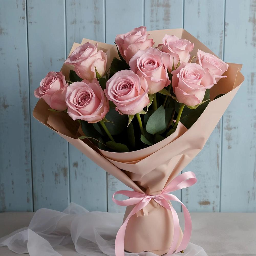 Букет цветов из: Розы в Старое