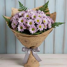 Букет цветов из:  Хризантемы в Старое