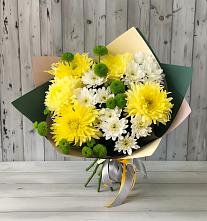 Букет цветов из:  Хризантемы в Старое