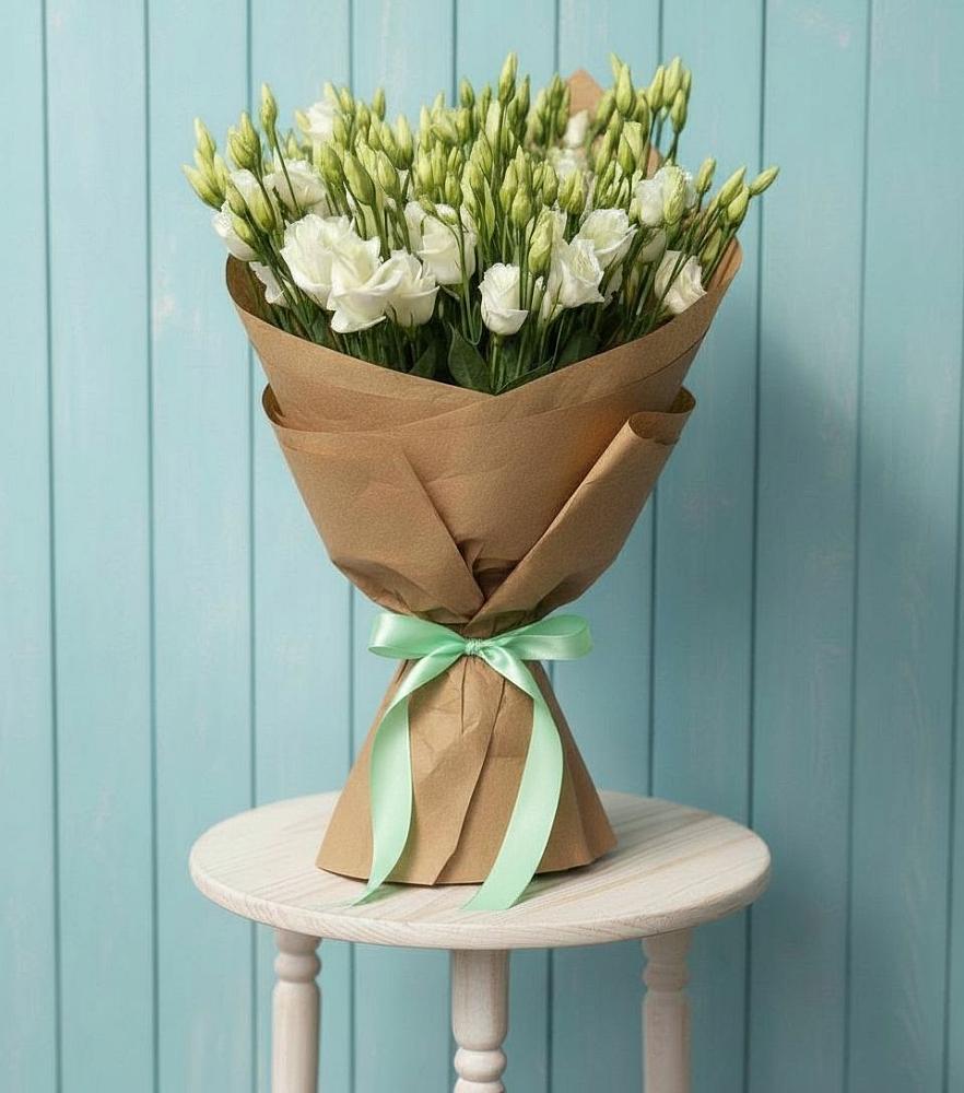 Букет цветов из: Лизиантусы в Старое