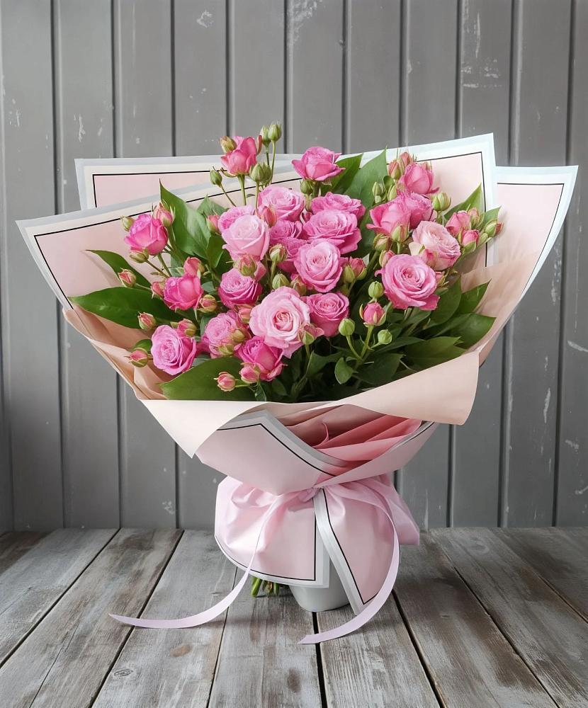 Букет Розовый кустик в Старое