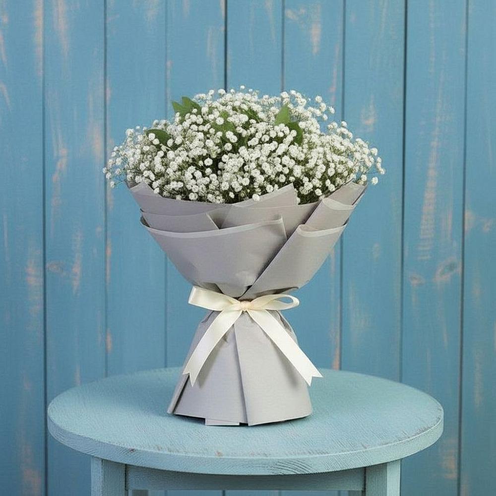 Букет цветов из: Гипсофила в Старое