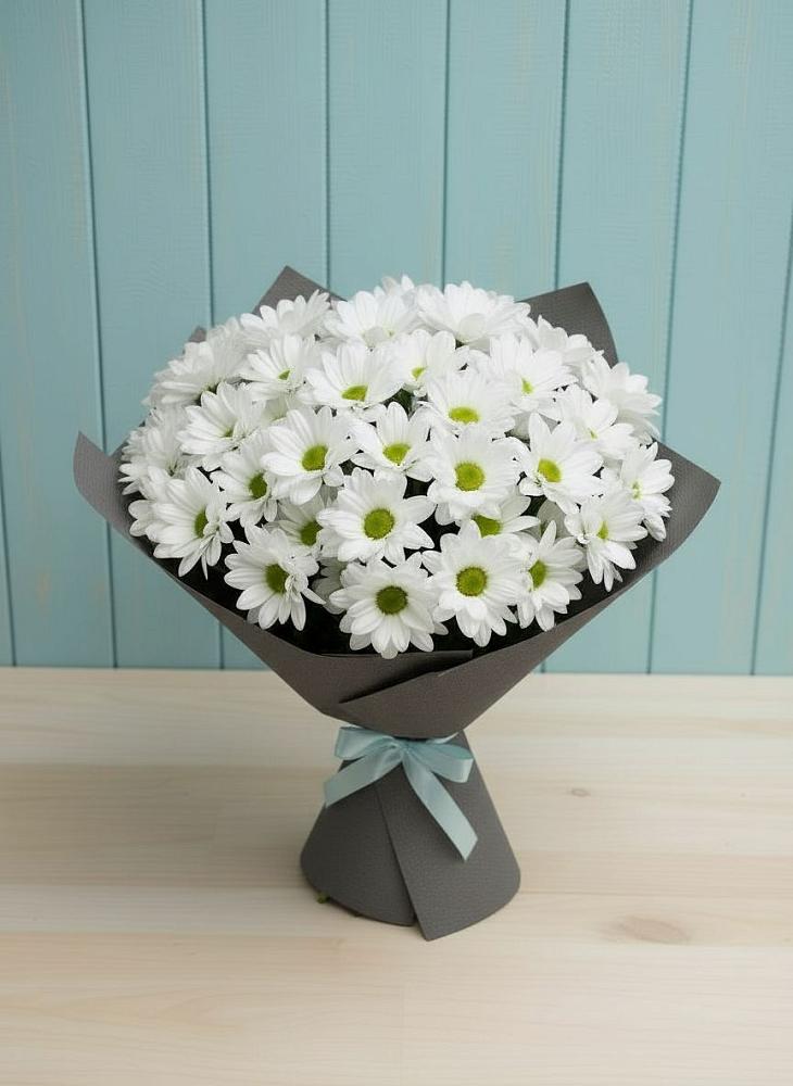 Букет цветов из: Хризантемы в Старое