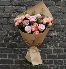 Букет цветов из:  Розы в Старое