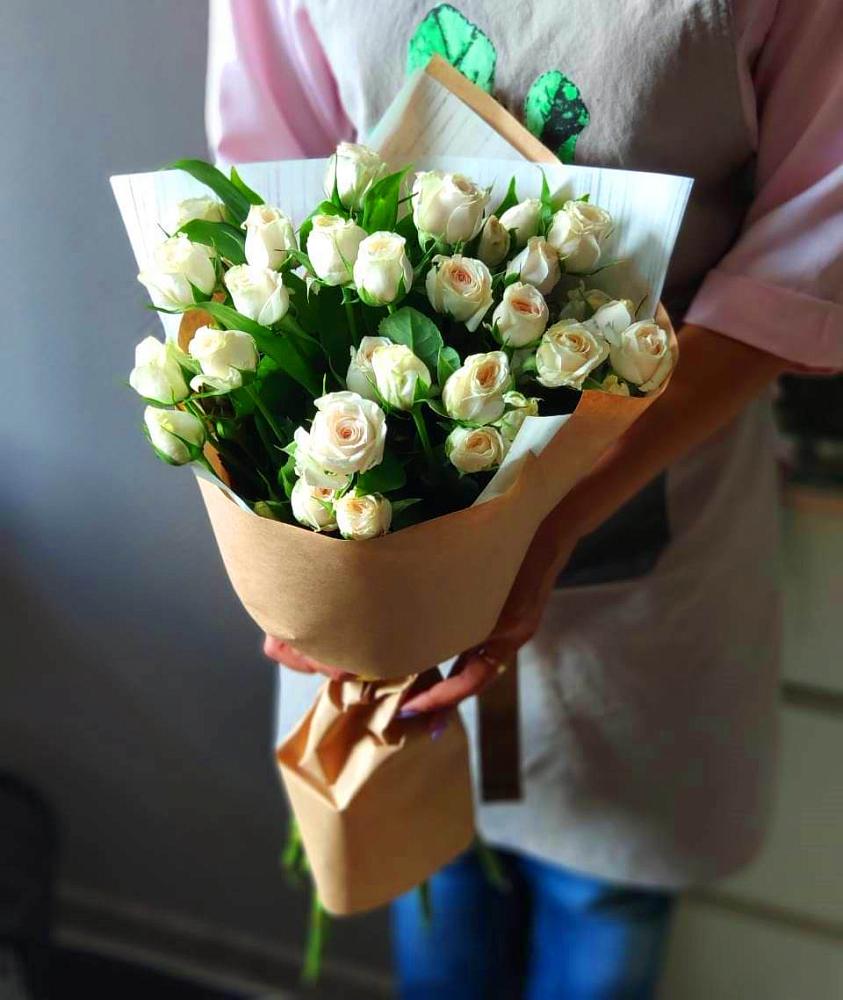 Букет цветов из: Розы в Старое