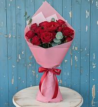 Букет цветов из:  Розы в Старое