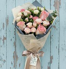 Букет цветов из:  Розы в Старое