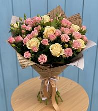 Букет цветов из:  Розы в Старое
