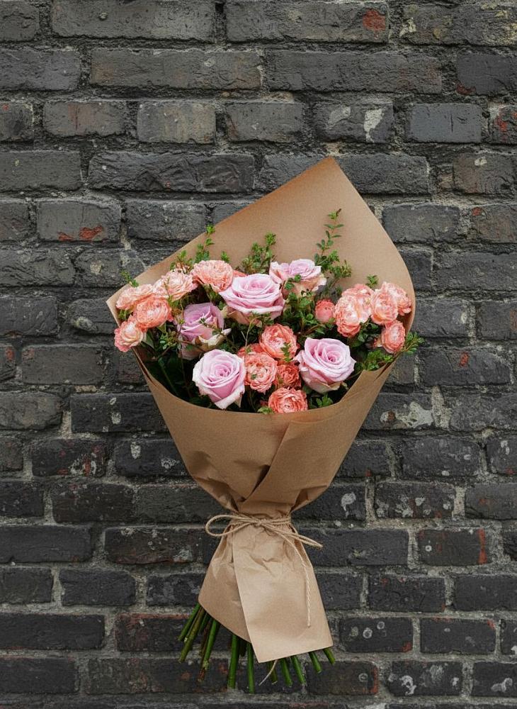 Букет цветов из: Розы в Старое