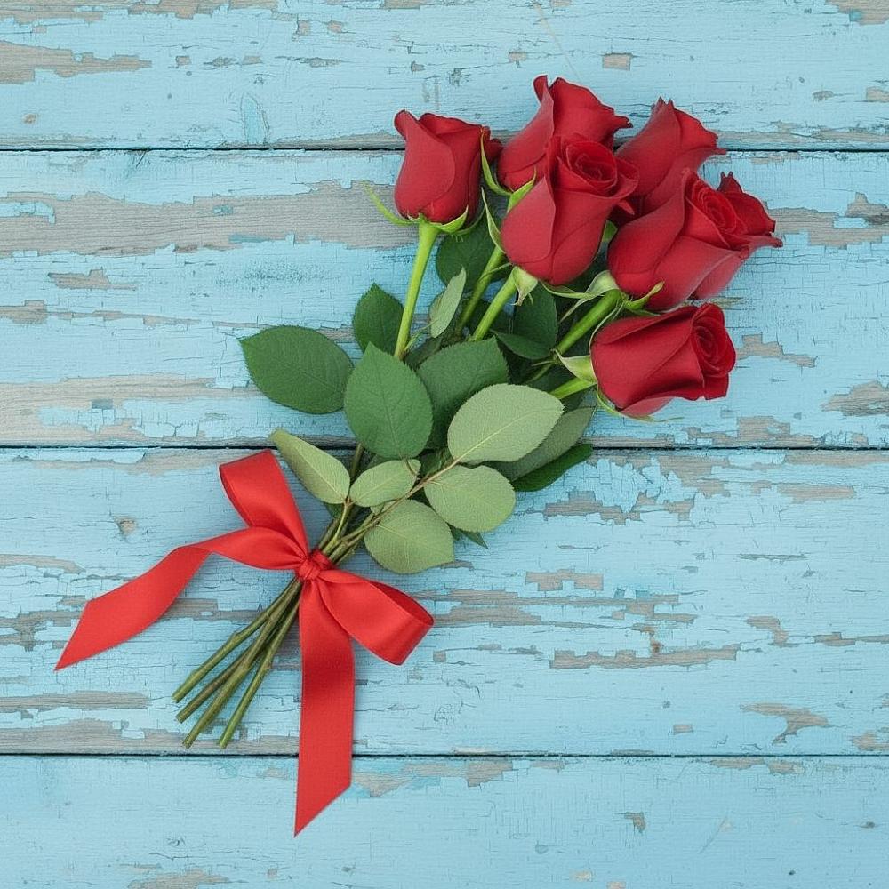 Букет Красные розы в Старое
