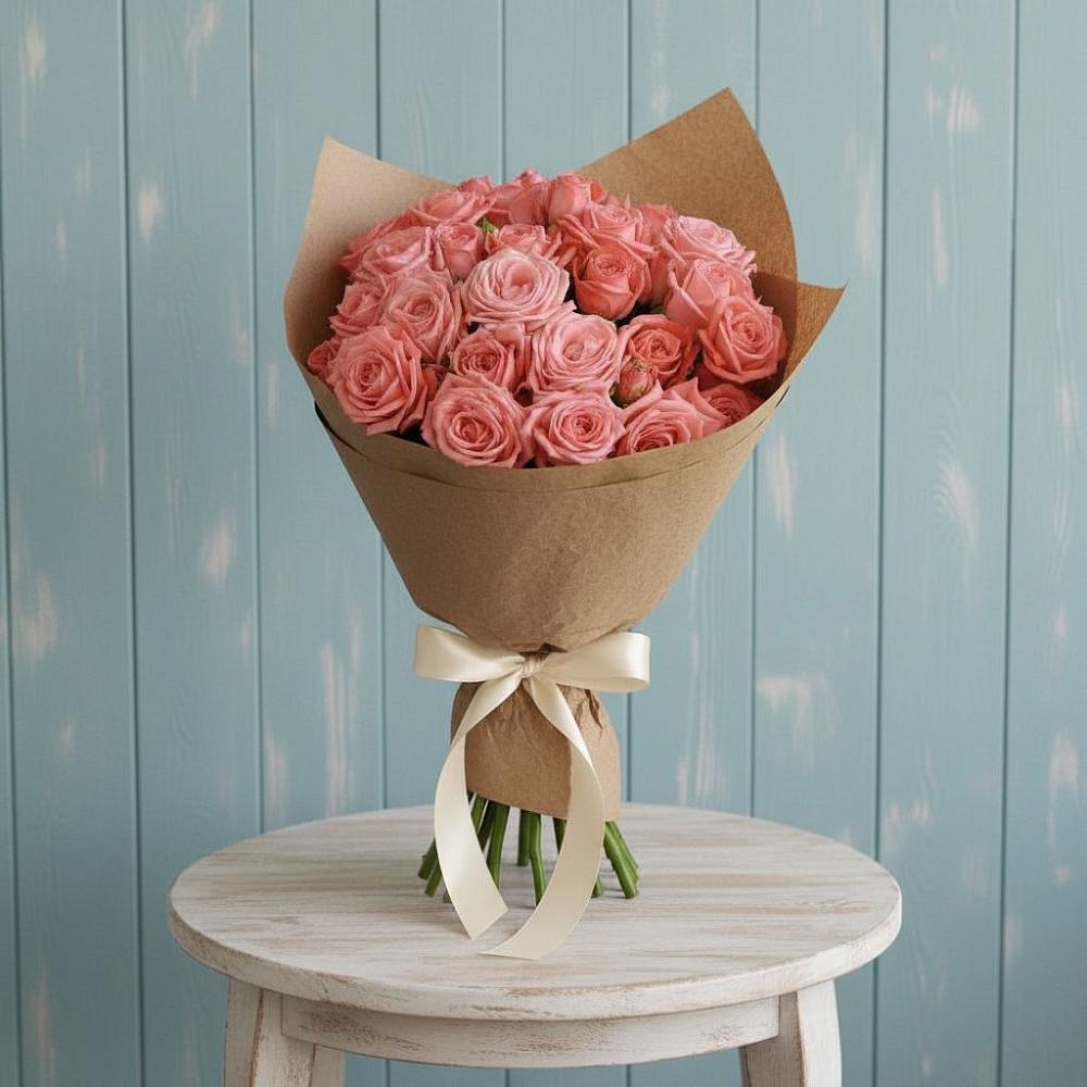 Букет цветов из: Розы в Старое