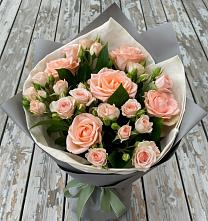 Букет цветов из:  Розы в Старое