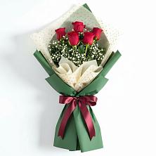 Букет цветов из:  Розы в Старое