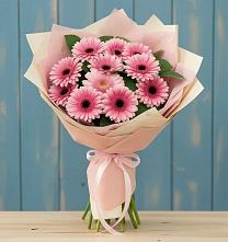 Букет цветов из:  Герберы в Старое