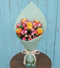 Букет цветов из:  Розы в Старое